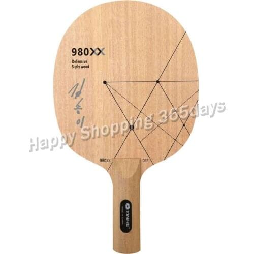 YINHE 980XX (Kim Song I Special, DPR Korea Team) 980 PRO (DEF, Chop Attack) Table Tennis Blade Chop Racket Ping Pong Bat Paddle