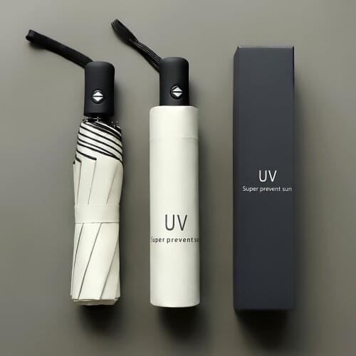 Sunshade umbrella folding strong fully automatic dual-purpose large sunscreen UV protection