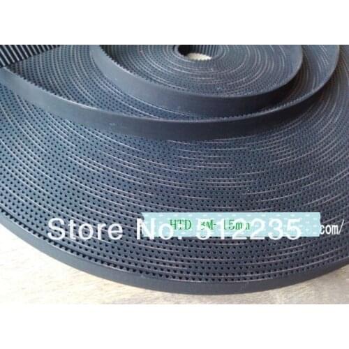 10meters HTD 3M-15mm Openings Belt Rubbe belt For Laser cutting machine/CNC ROUTER