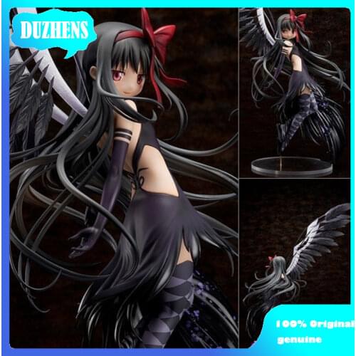 100% Original:Puella Magi Madoka Magica Akemi Homura 40cm PVC Action Figure Anime Figure Model Toys Figure Collection Doll Gift