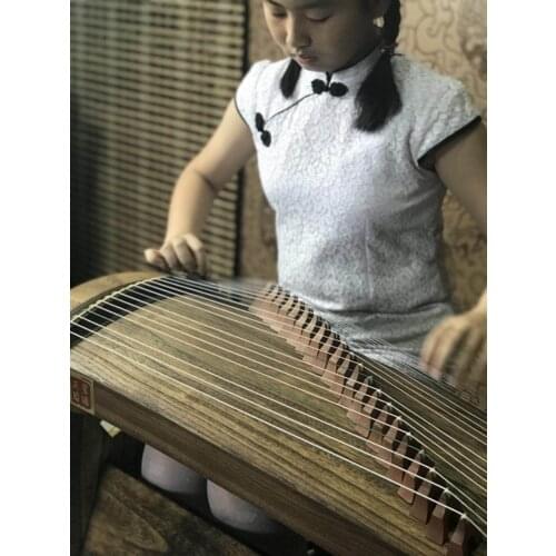 80cm small guzheng mini portable half-Zheng