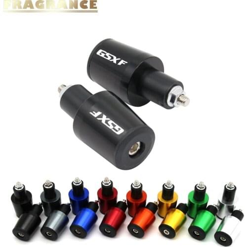 Motorcycle Accessories 7/8'' 22MM Handlebar Grips Handle Bar Cap End Plugs For Suzuki GSX 650F GSXF 650 F GSX650F 1998