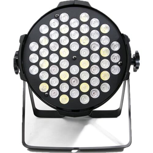54x3W RGBW aluminum floodlight, 54x9W 3 in 1 RGB stage lighting 54 3W full-color par lights lamp