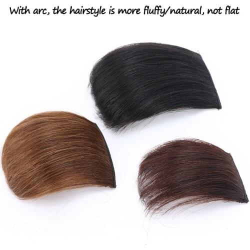 Human clip-in one piece with radian Clip-in Hair Extensions hair clip pad machine-made straight clip in Non-remy hair extensions