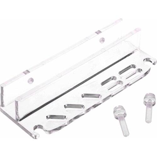 Aquarium Tank Tweezer Holder Aquarium Cleaner Tools Storage Holder Acrylic Water Plant Tool Maintenance Side Holder