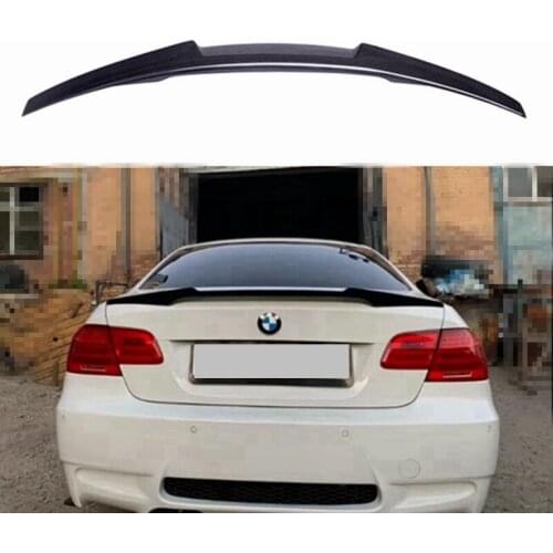 For BMW E92 3 Series 2 Door E92 M3 carbon fiber Spoiler M4 Style 2005 - 2012