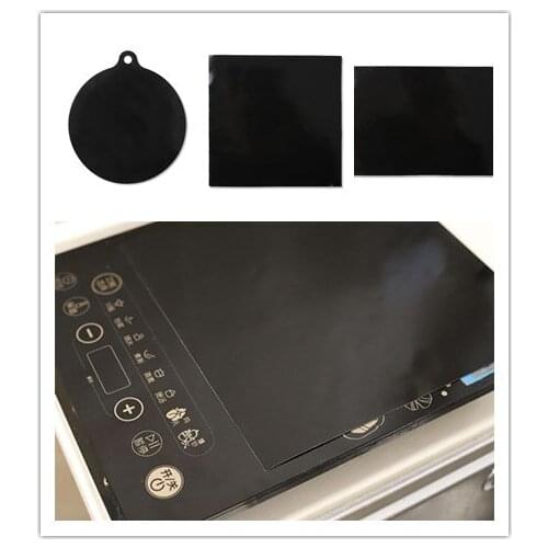 Induction Cooker Cleaning Protection Pad Silicone Heat Insulation Tool Kitchen High Temperature Resistant Anti-Skid Mat