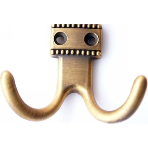 Clothes Hook And Coat Hanger Zinc Alloy Antique CF