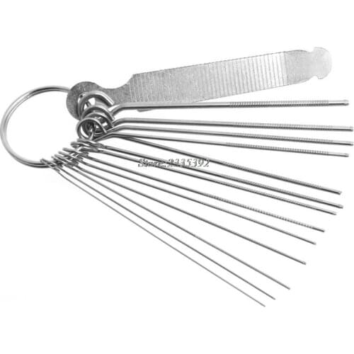 13 Sizes Guitar Nut Slotting File Saw Rods Slot Filing Set Luthier Replacement guitar accessories