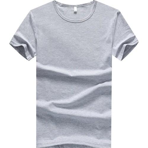 MRMT 2021 Brand New Summer Mens Short-sleeved T-shirt Round Collars Pure Color T-shirt for Male Trim Half-sleeved Tops Tshirt