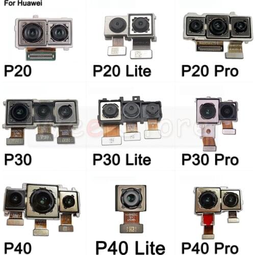 Original Rear Main Big Back Camera Module Flex Cable For Huawei P30 P40 P20 Lite Pro Plus Phone Parts