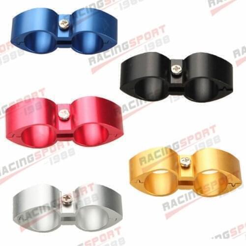 -10AN AN10 20.16mm Billet Fuel Hose Separator Fitting Adapter Black/SILVER/BLUE/RED/GOLDEN