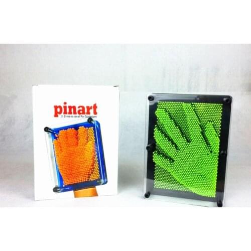 M size:C DIY 3d pinart sculpture Frame Image Captor Pin Point Art Impressions Pinart 3-dimensional pin sculpture