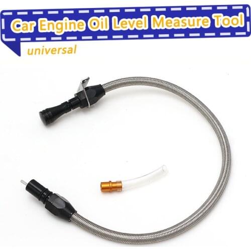 21 inch Stainless Steel Flexible Car Transmission Oil Dipstick Auto Car Engine Oil Level Measure Tool For Chevy GM 700R4