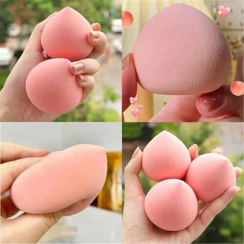 1Pc Water Drop Shape Cosmetic Puff Dry Wet Use Powder Liquid Foundation Makeup Sponge Smooth Soft Face Puff Make Up Beauty Tools