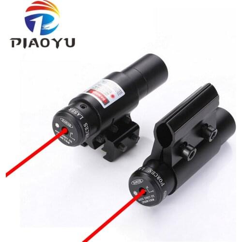 Tactical Red Dot Laser Sight Scope with Picatinny Mount for Pistol Rail and Rifle for Airsoft Hunting Shooting
