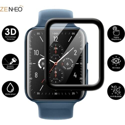 1/2/3/6PCS 3D Full Screen Protector Film for Oppo Watch 2 42mm 46mm Smart Watch Screen Protection Soft Film For OPPO Watch 2