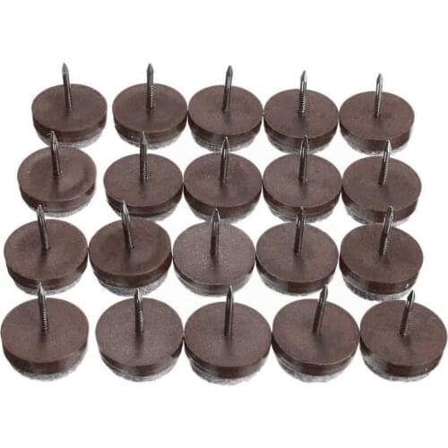 20pcs Floor Reduce Noise Accessories Protect Anti Scratch Furniture Non Slip Chair Leg Home Mini Felt Nail