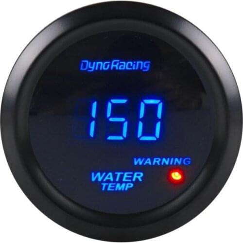 50% Hot Sales Water Temperature Meter Digital 52mm Universal Water Temp Gauge with Sensor for 12V 4/6/8 Cylinders Gasoline Vehic