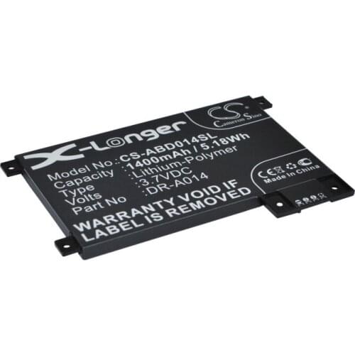 2021 Battery For Amazon MC-354775 D01200,DR-A014,Kindle touch,Kindle Touch 4th 1400mAh / 5.18Wh