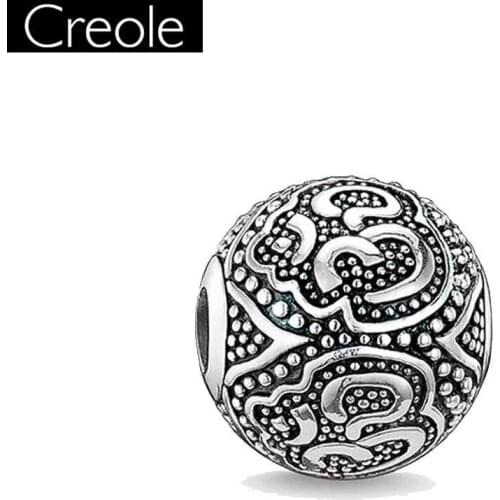 Bead OM, Europe Style Silver Large Hole Jewelry For Women Men Trendy Gift Fit Karma Bracelet Necklace Key Chain Earrings