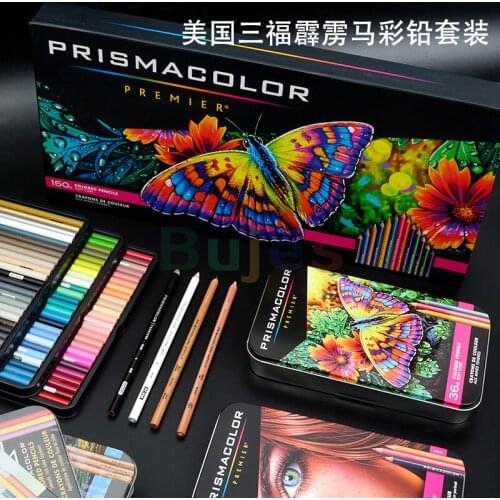Prismacolor Premier Colored Pencils,Soft Core Color Pencils,Easy To Color, High Saturation, Smooth and Transparent Color