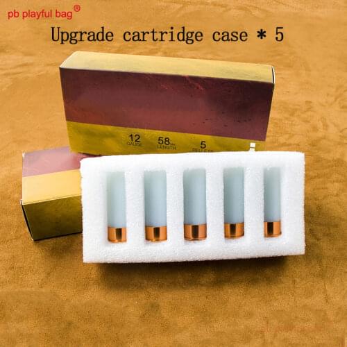 PB Playful bag Outdoor sports equipment gel ball gun cs game AKA 870 Remington Ice blue Luminous bullet shells clip IG04