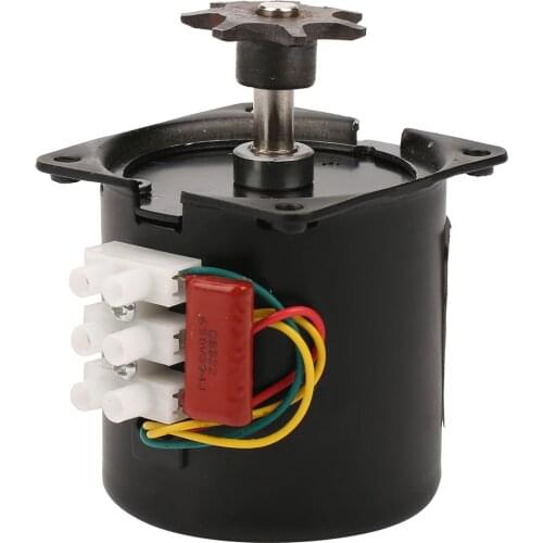 Incubator Hatching Machine Accessory Reversible Synchronous Eggs Turning Motor (with Gear)