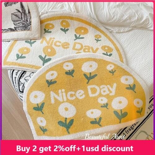 Oval Bathroom Mat Microfiber Bathtub Side Floor Mats Home Rugs Non-Slip Kitchen Doormat Entrance Shower Tapis Salle De Bain