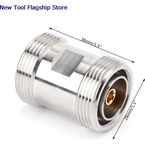 L29KK RF Coaxial High Frequency Adapter 7/16 Din Female To Din Female Connector
