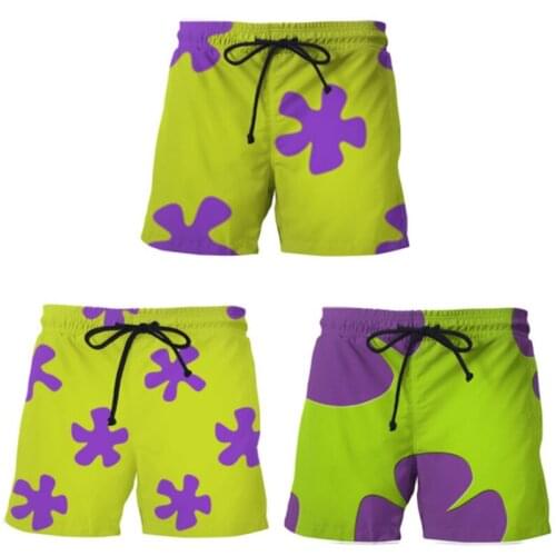 Summer Casual Shorts 3d Patrick Star Trousers For Women/Men Regualr Shorts