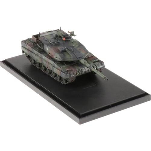 Alloy 1/72 Scale Modern Tank Leopard 2 A6NL Battle Armor Model Gift Home Decoration