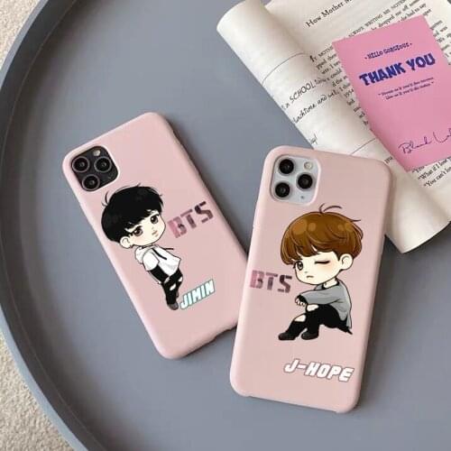Fashion Kpop Korean DYNAMITE pink TPU Soft silicone Phone Case For iPhone SE2020 12mini 12pro max 11pro Max Xs Max 7 8 Plus XR
