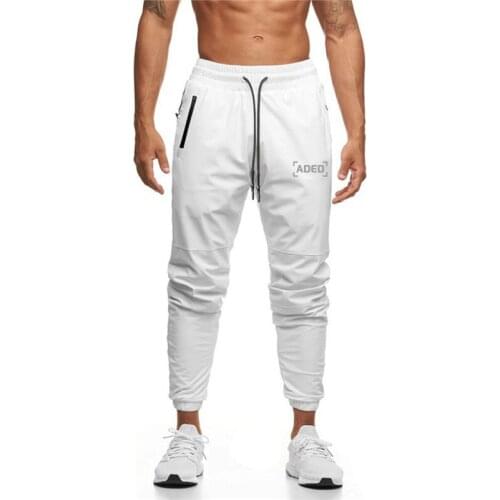 2021New Men Gym Running Pants Joggers Sports Legging Quick dry Training Jogging Trousers Sweatpant Workout Pants Sportswear