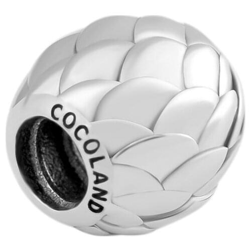 Fits Pandora Charms Bracelets Stratification Arc Beads 100% 925 Sterling-Silver-Jewelry Free Shipping DIY Making