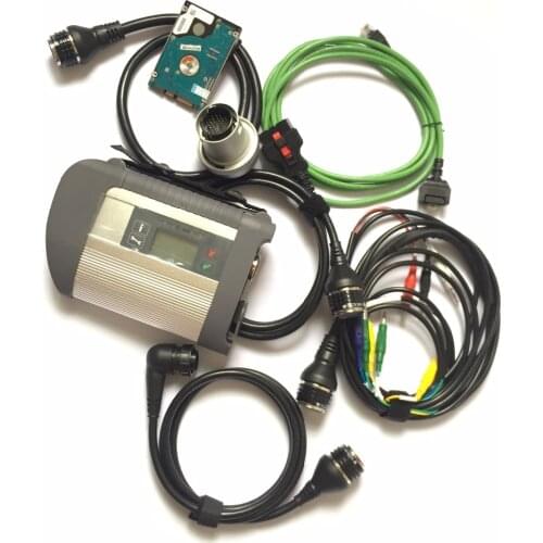 Full Chip 2020.06 MB Star C4 Software HDD 500gb with hhtwin MB SD Connect Compact C4 with Wifi Function MB Star Diagnosis C4