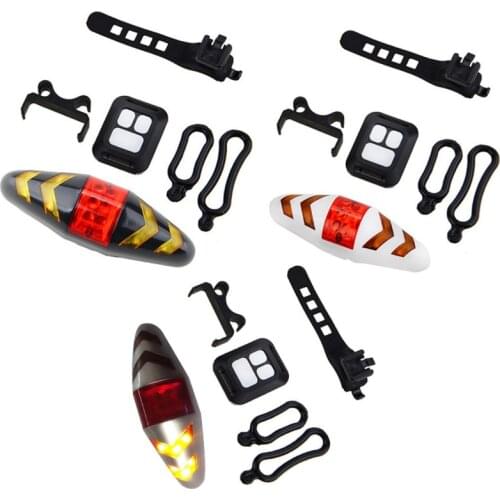 Bicycle turn signal wireless remote control mountain bike taillights cycling lights flashing taillights Bicycle Accessories
