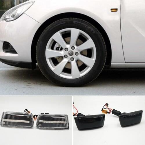 Led Dynamic Turn Signal Light Side Fender Marker Sequential Blinker For Chevrolet Cruze J300 Aveo T300 Orlando For Cadillac BLS