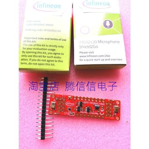 Spot S2GOMEMSMICIM69DTOBO1 IM69D130 MEMS Microphone Evaluation Board