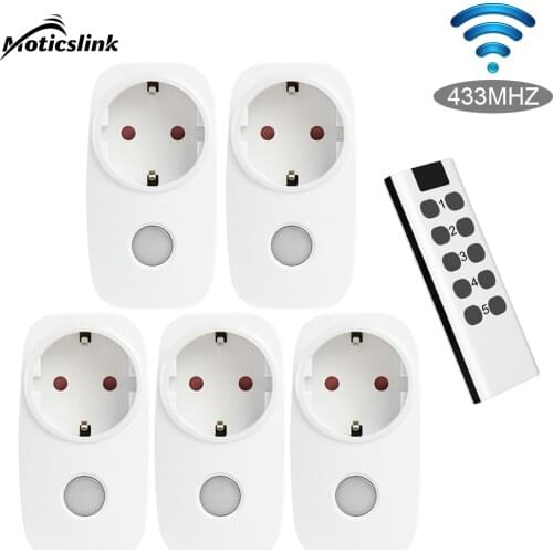 Universal wireless Remote Control Power Wall socket For Smart Home with RF 433.92mhz FR plug