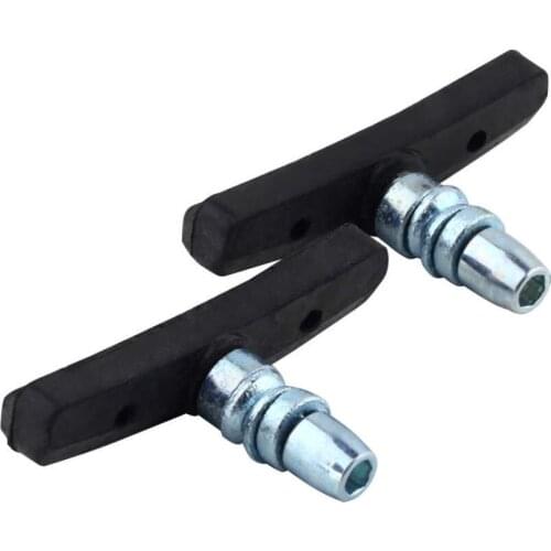 1 pcs Bicycle Brake Pads High Quality Cyling Mountain Bike Sport Brake Holder Pads Shoes Blocks Black Bisiklet Fren Pabucu