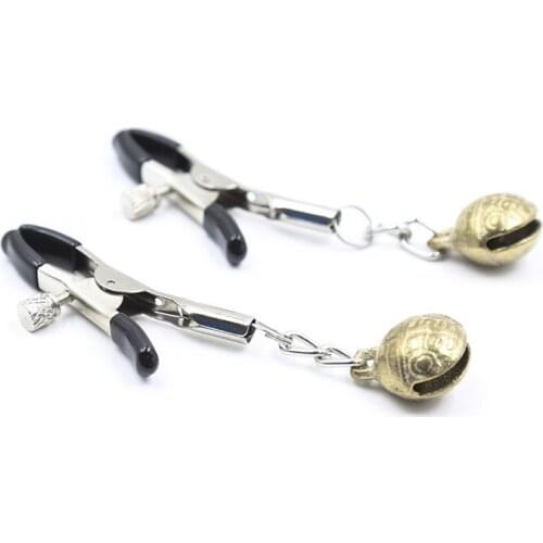 Metal Nipple Clamp,Breast Clip,Nipple Clip,Breast Clamp,Flirting BDSM Bondage Female Clitoris Clips Adult Game SM Erotic Sex Toy