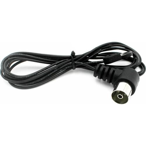1PC FM Radio Antenna Female Connector Plug 3DBI 1500mm Cable Wire AM FM Aerial for JVC Sony Pioneer