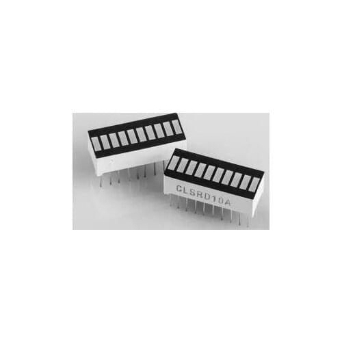 5PCS Digital Tube red green 10 Position LCD Digital Display Tube AS/BS 10-segment 10 bit line