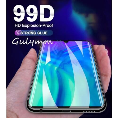 99D Screen Protector For Huawei P30 40 P20 Pro Lite P Smart Plus 19 full Cover Film Tempered Glass For Honor 9X 20 10 30 Lite