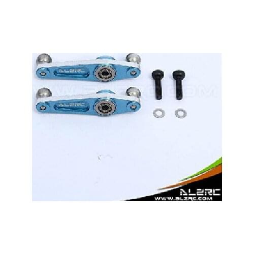 ALZRC 450 Sport metal SF control rocker arm set / blue HS45007 Track Shipping