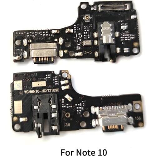 USB Port Charging Board For Xiaomi Redmi Note 10 / Note 10 Pro USB Charging Dock Port Flex Cable Repair Parts