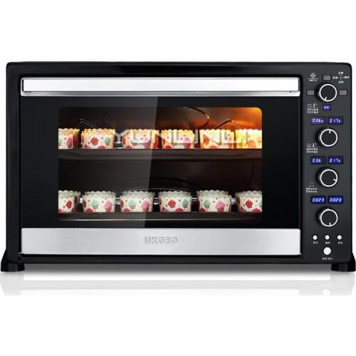 Intelligent Electric Oven 80L Large Capacity Multifunctional Baking Oven Household/Commercial Dual Use Baking Equipment E8002