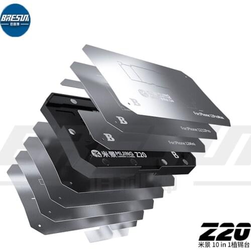 Mijing 10 In 1 Tin Planting Station Z20 Pingguo iPhone X/XS/XS-MAX/11/11PRO/11PRO-MAX/12/12PRO/PRO-MAX Middle-Level Planting