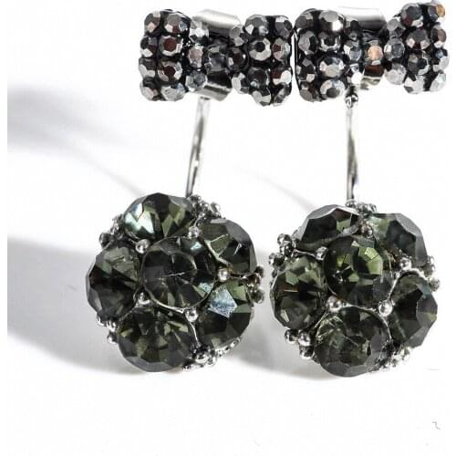 Fashion Bow Earrings Bowtie Earring Jackets Top Quality Alloy Earrings For Women Gift Party Wedding Jewelry